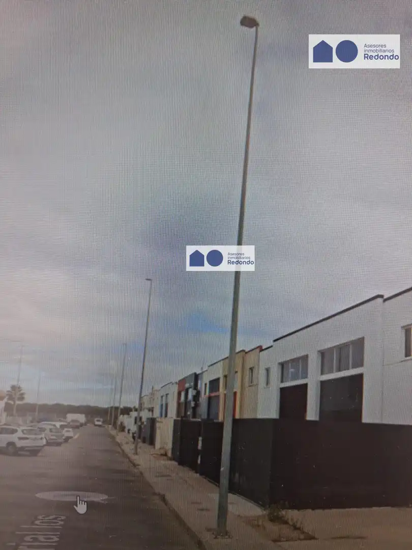 Vista exterior de Nave industrial en venta en Mazagón