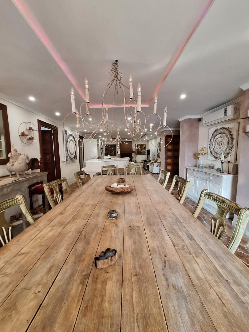 Dining room of Planta baja to rent in  Palma de Mallorca  with Air Conditioner, Heating and TV