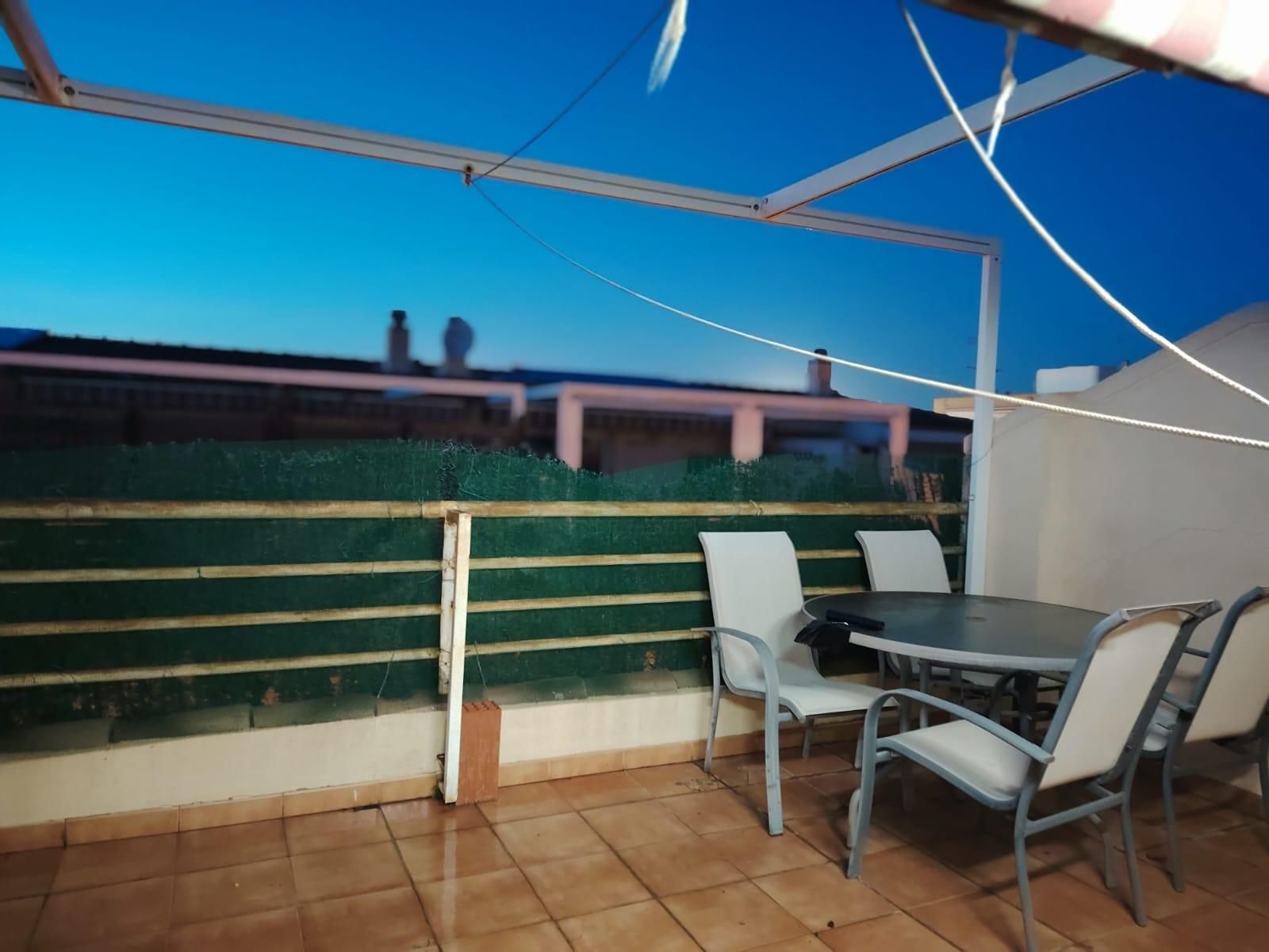 Terrassa de Casa adosada en venda en Alboraya amb Aire condicionat i Balcó