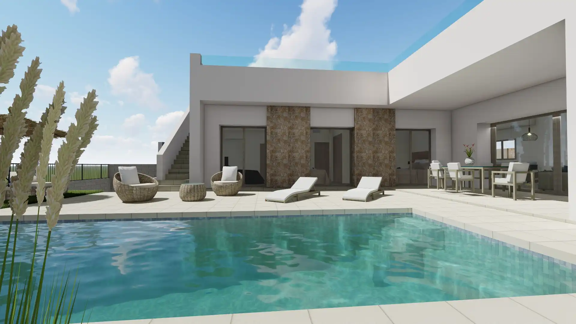 Casa con piscina en venta en San Fulgencio