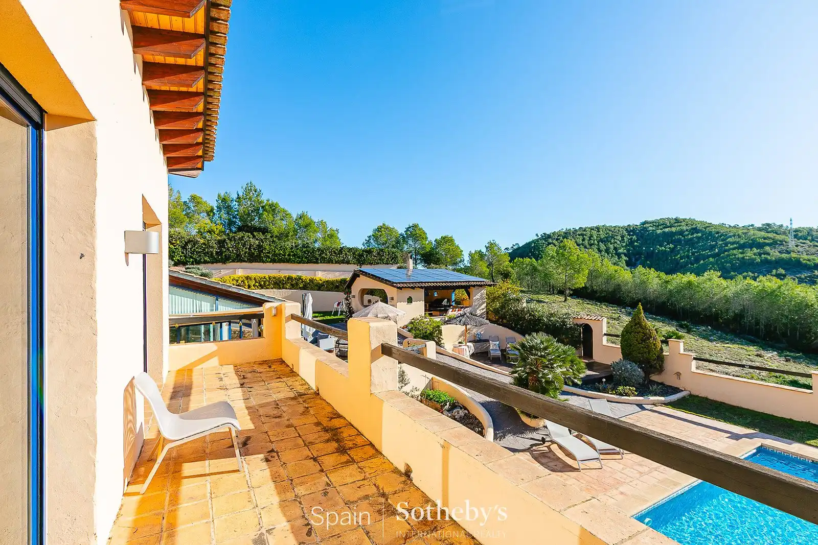 Terraza de Casa o chalet en venta en Olivella con Aire acondicionado, Calefacción y Jardín privado