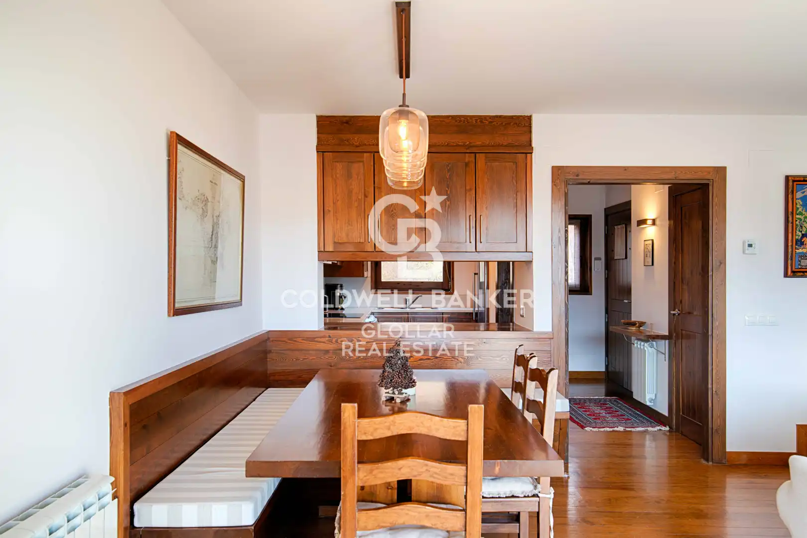 Dining room of Duplexes for sale in Guils de Cerdanya  with Heating, Parquet flooring and Terrace