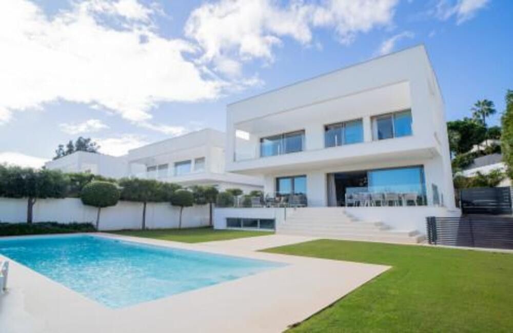 Garden of House or chalet to rent in Estepona  with Air Conditioner, Heating and Private garden