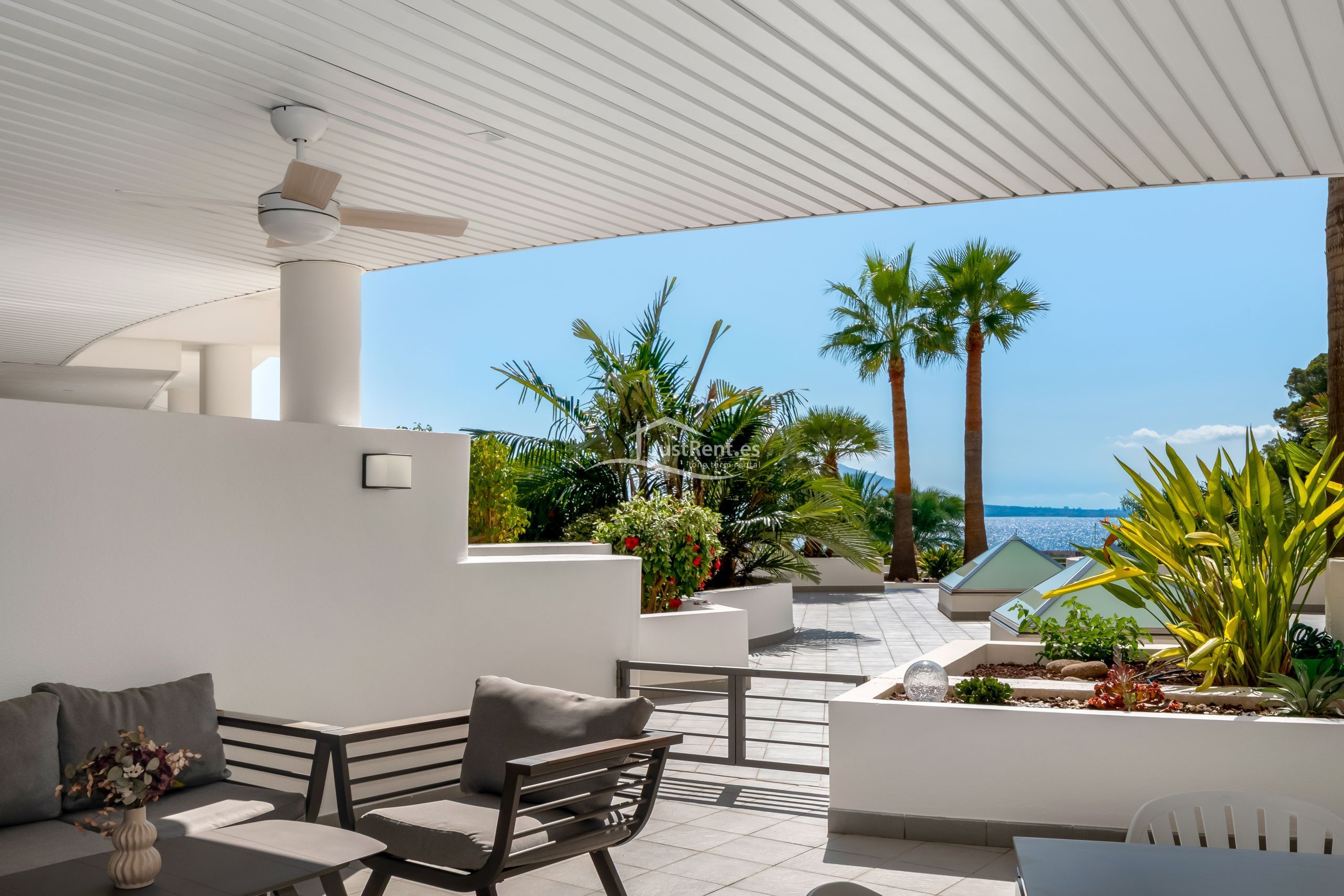 Terrassa de Planta baixa de lloguer en Altea amb Aire condicionat, Calefacció i Terrassa