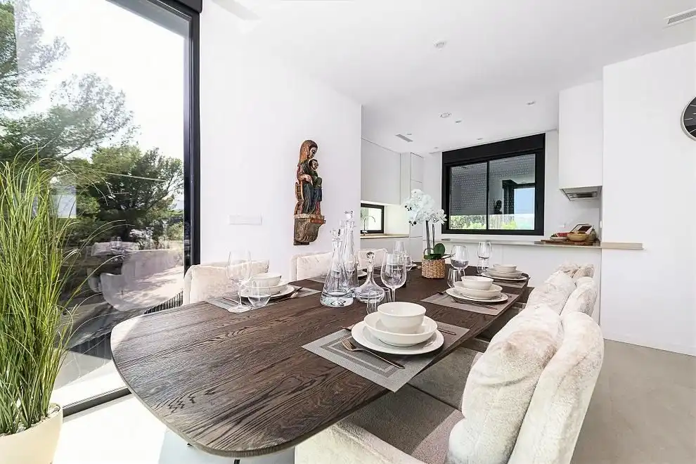 Comedor de Casa o chalet en venta en Benissa con Aire acondicionado, Calefacción y Terraza