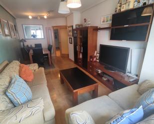 Living room of Flat for sale in Oviedo   with Heating, Parquet flooring and Storage room