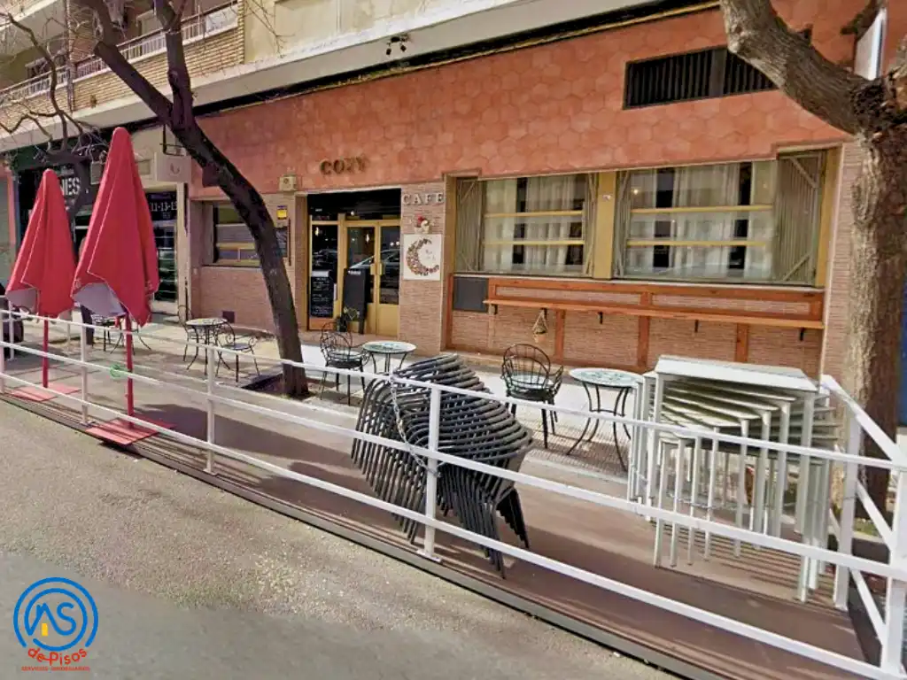 Terraza de Local en traspaso en Zaragoza con Aire acondicionado, Calefacción y Parquet
