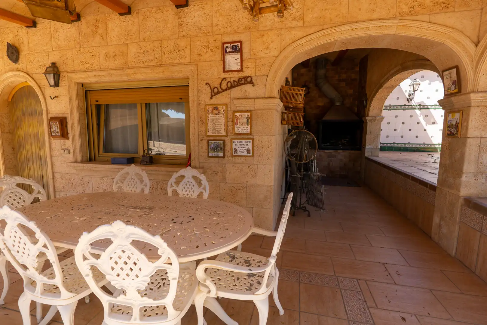 Terraza de Casa o chalet en venta en Ibi con Aire acondicionado, Calefacción y Jardín privado