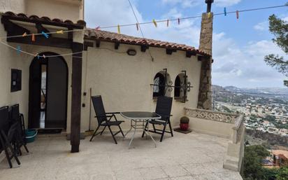 Terrassa de Casa o xalet en venda en Calpe / Calp amb Jardí privat, Terrassa i Traster
