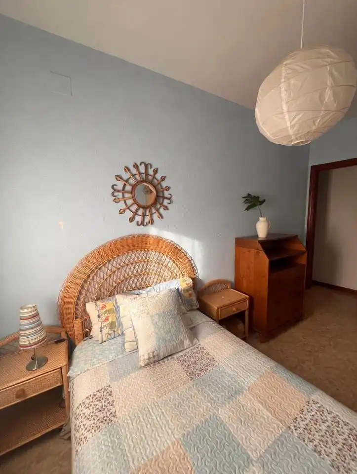 Bedroom of Flat for sale in Plasencia  with Terrace and Furnished