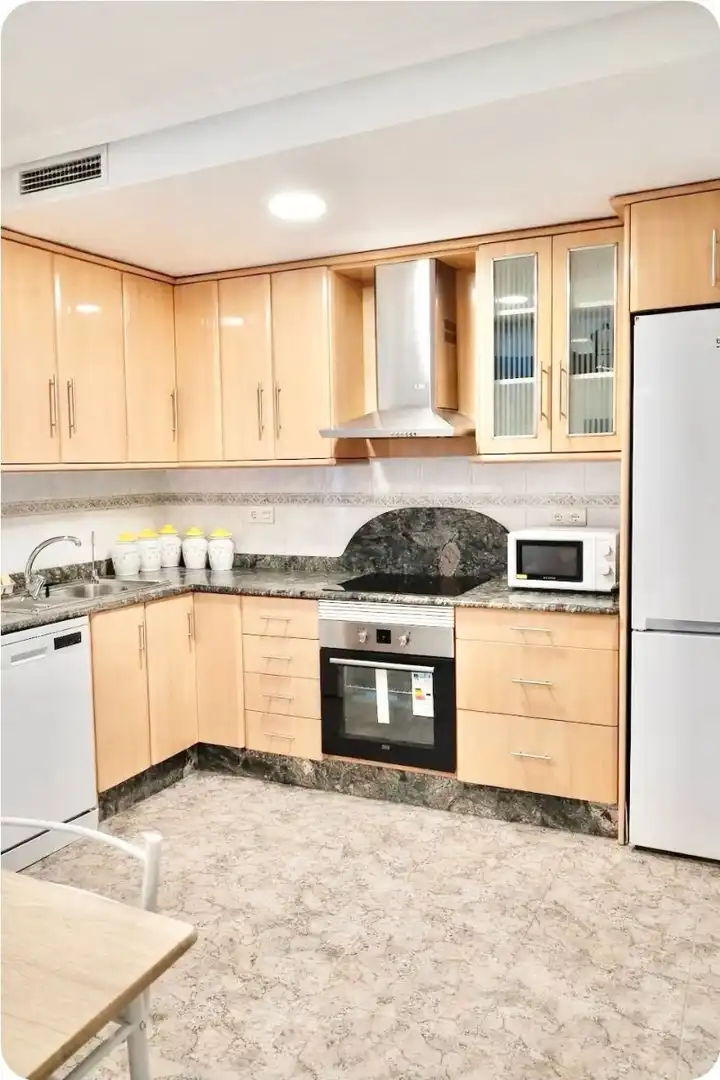Kitchen of Houses for rent in San Javier  with Air Conditioner, Furnished and Washing machine