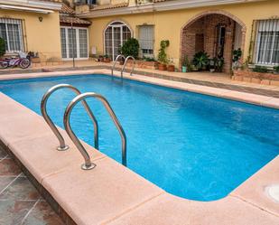 Swimming pool of House or chalet for sale in Santa Pola  with Air Conditioner, Terrace and Swimming Pool