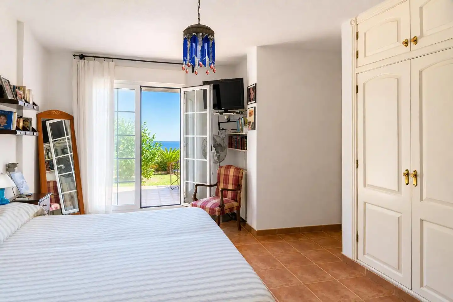 Bedroom of Houses for sale in Santa Pola  with Air Conditioner, Private garden and Terrace