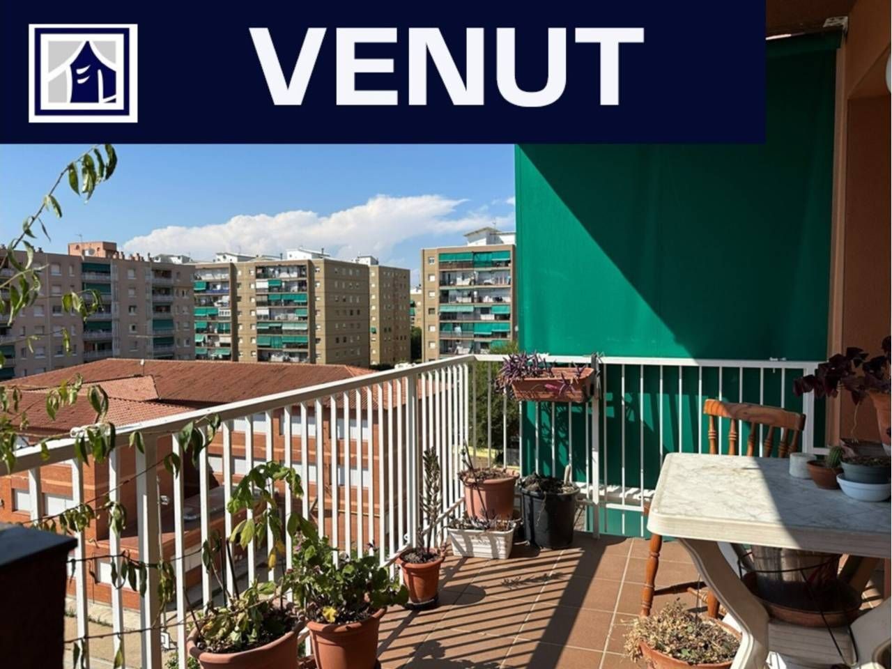 Terraza de Piso en venta en La Llagosta con Calefacción, Amueblado y Balcón