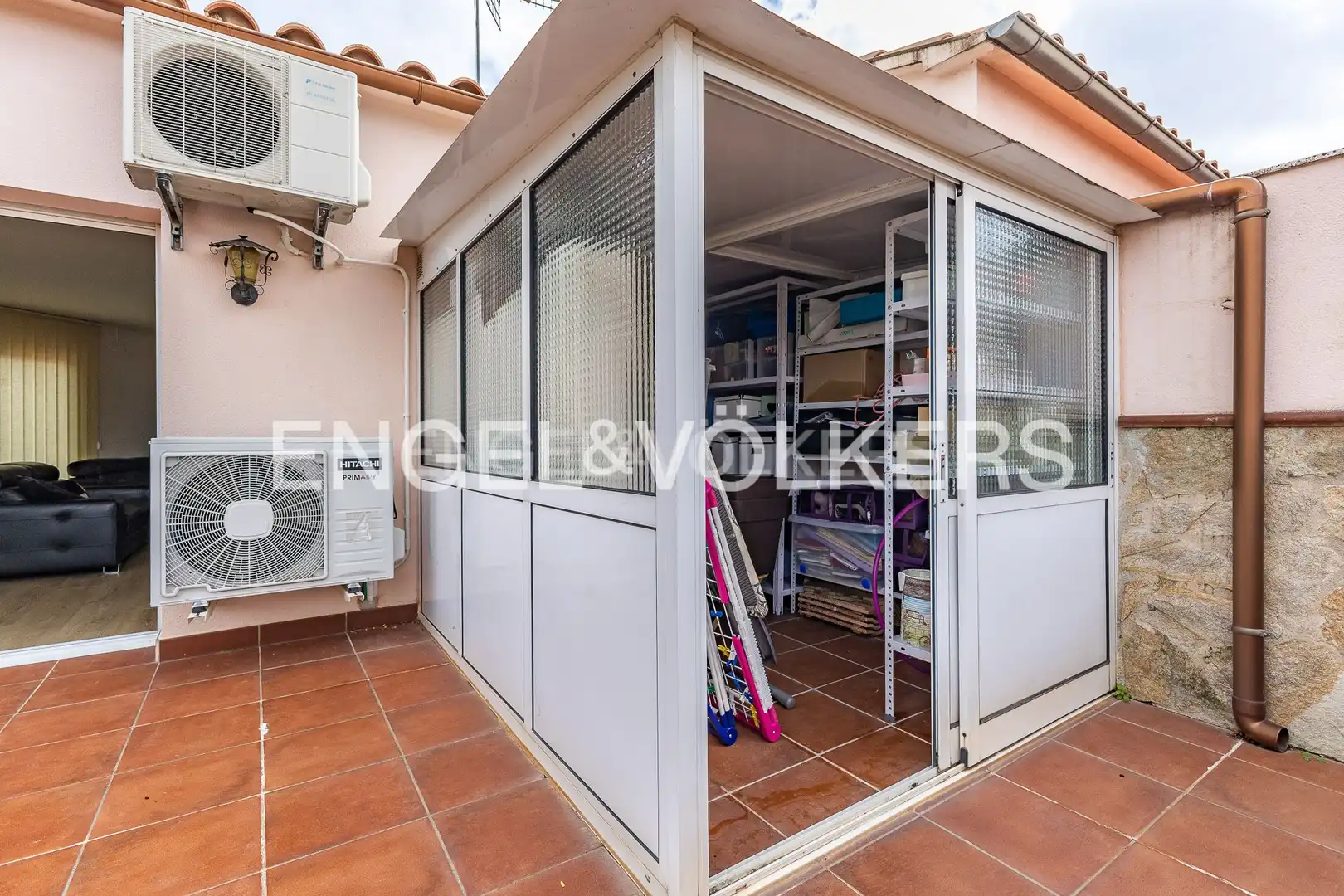 Terrassa de Casa o xalet en venda en Castellar del Vallès amb Aire condicionat, Calefacció i Jardí privat
