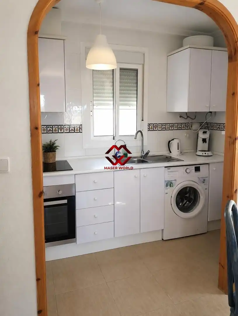 Cuina de Casa o xalet en venda en Mazarrón amb Aire condicionat, Calefacció i Jardí privat