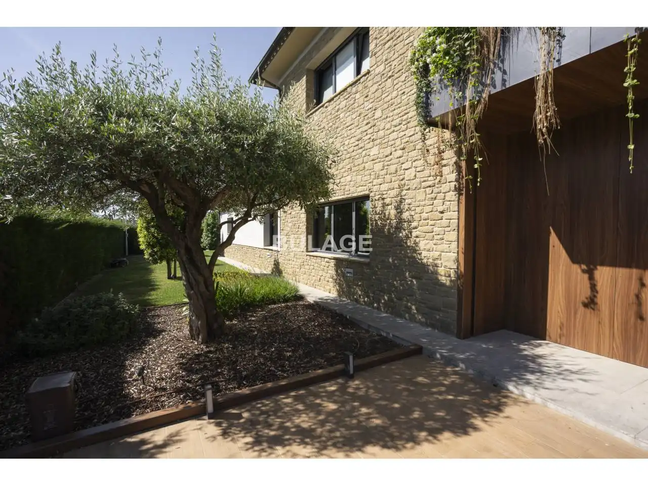 Jardín de Casa o chalet en venta en Gurb con Aire acondicionado, Terraza y Piscina