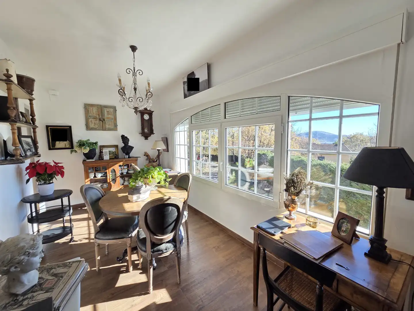 Comedor de Casa o chalet en venta en Santa María de la Alameda con Calefacción, Jardín privado y Amueblado