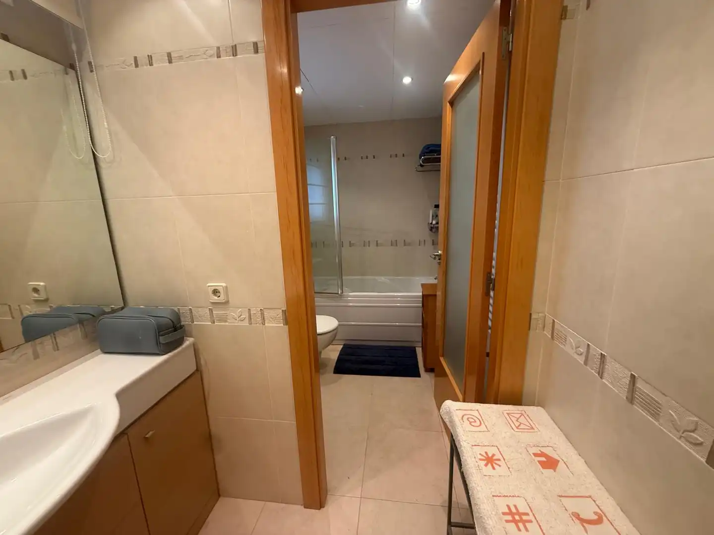 Bathroom of Houses for sale in Mont-roig del Camp  with Air Conditioner, Private garden and Terrace
