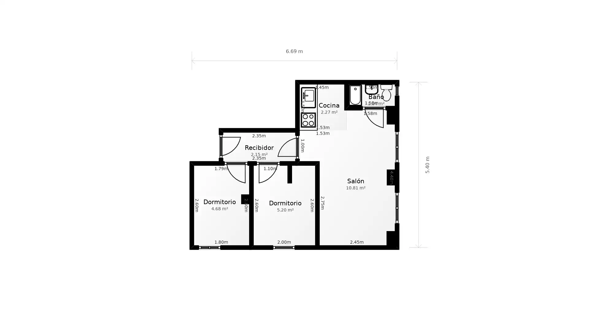 Flat for sale in San Agustín - Parque Europa