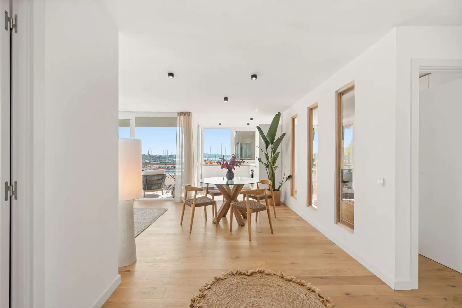 Dining room of Flat for sale in  Palma de Mallorca  with Air Conditioner, Terrace and Furnished