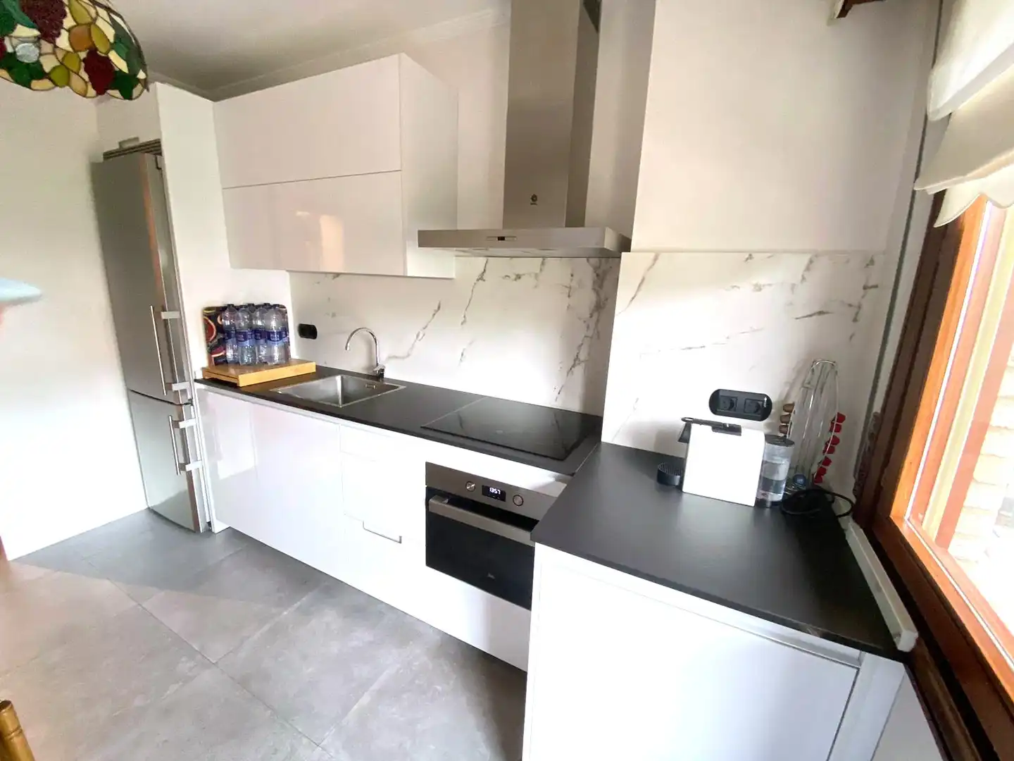 Kitchen of Flat for sale in Castro-Urdiales  with Heating, Private garden and Parquet flooring