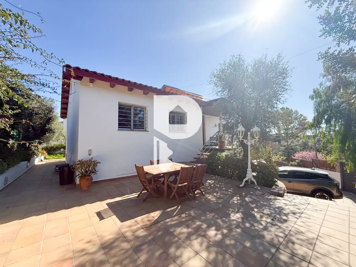Garden of Houses for sale in Castelldefels  with Air Conditioner, Heating and Terrace
