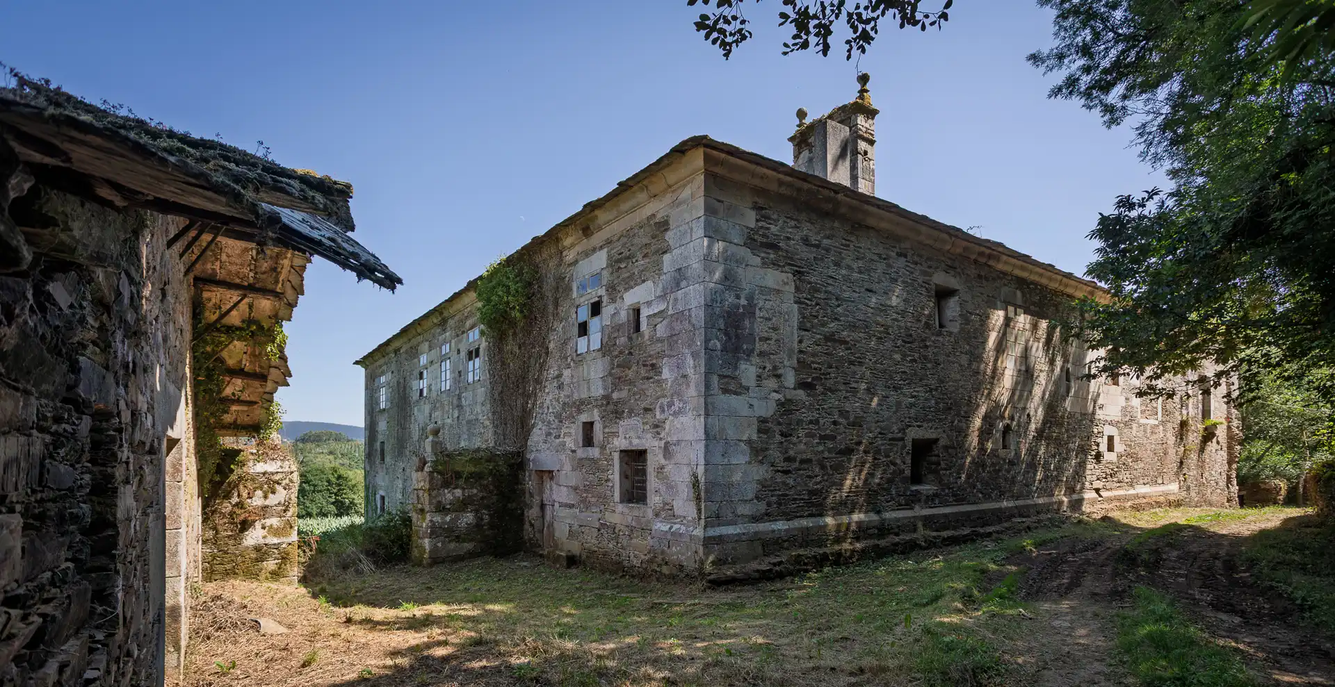 Vista exterior de Finca rústica en venta en Castroverde con Amueblado