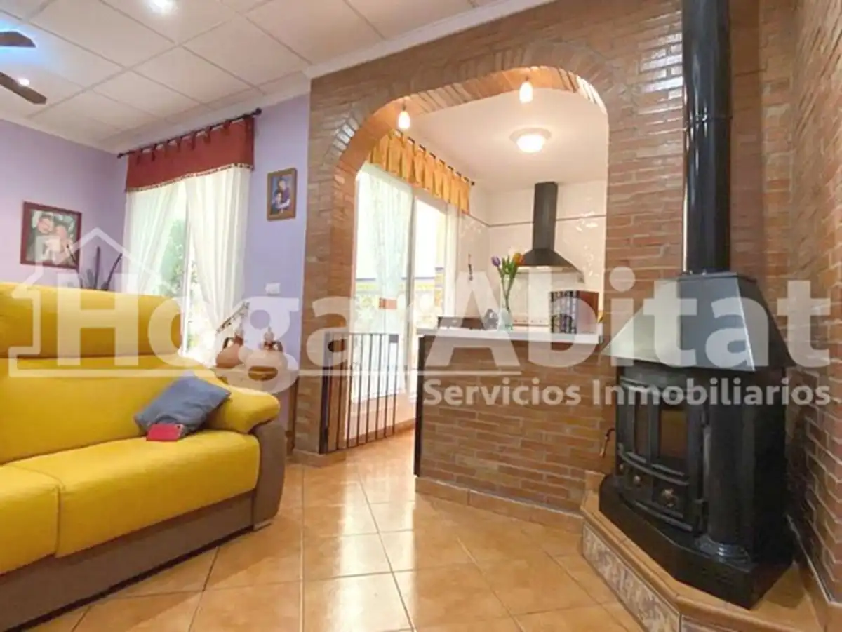 Sala de estar de Casa o chalet en venta en Vila-real con Aire acondicionado, Terraza y Trastero