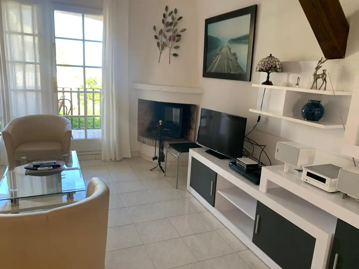 Sala d'estar de Casa o xalet en venda en Roses amb Aire condicionat, Calefacció i Jardí privat