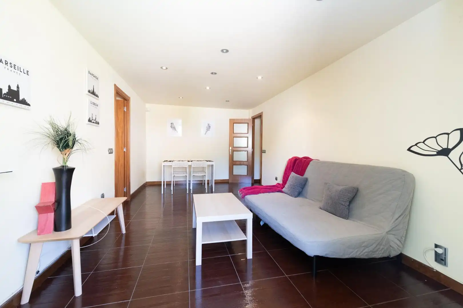 Sala de estar de Piso en venta en Málaga con Aire acondicionado y Terraza