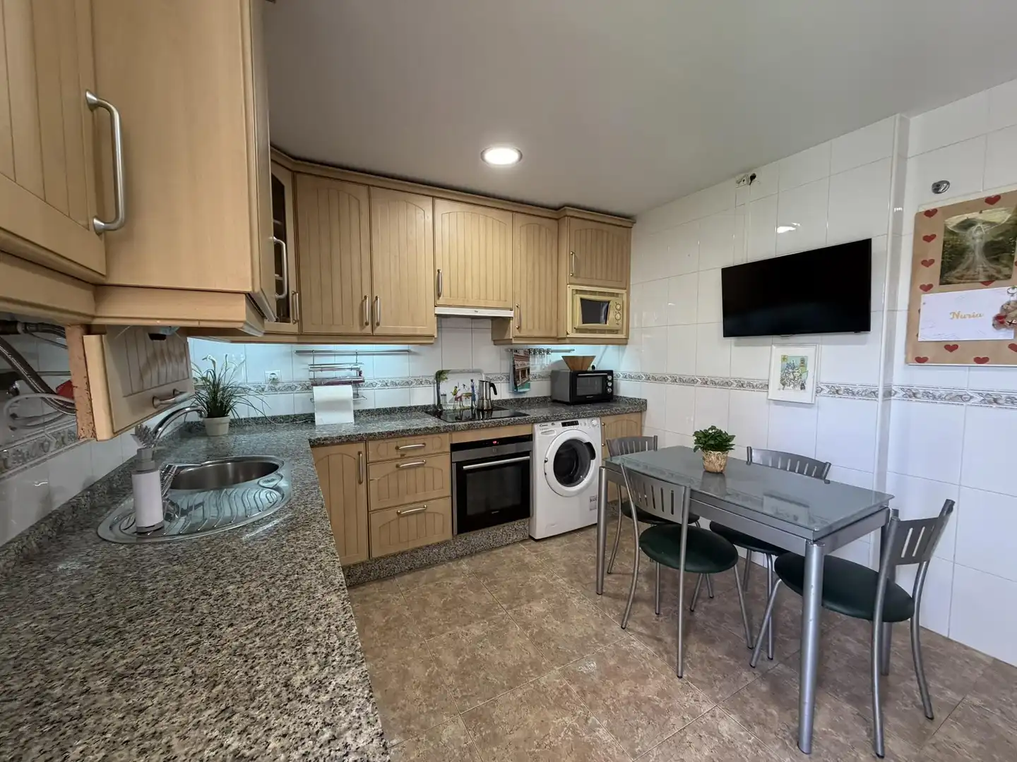 Cocina de Ático en venta en Benalmádena con Aire acondicionado, Calefacción y Jardín privado
