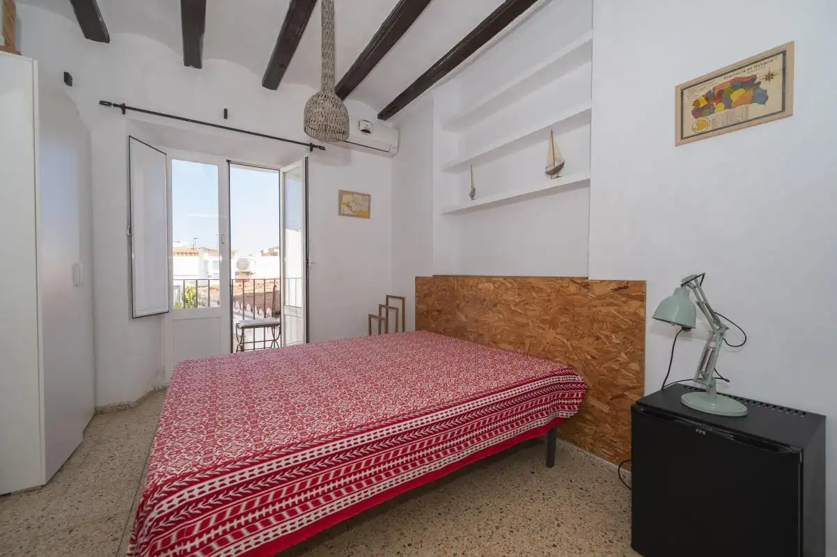 Bedroom of Flat for sale in Eivissa  with Air Conditioner, Heating and Terrace