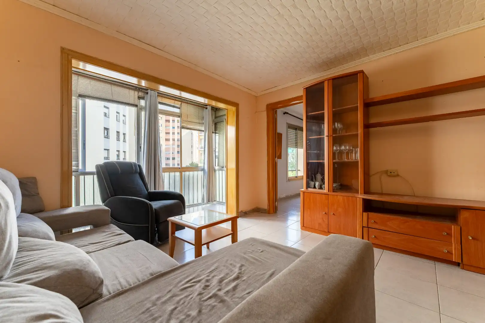 Sala de estar de Piso en venta en Mestral 