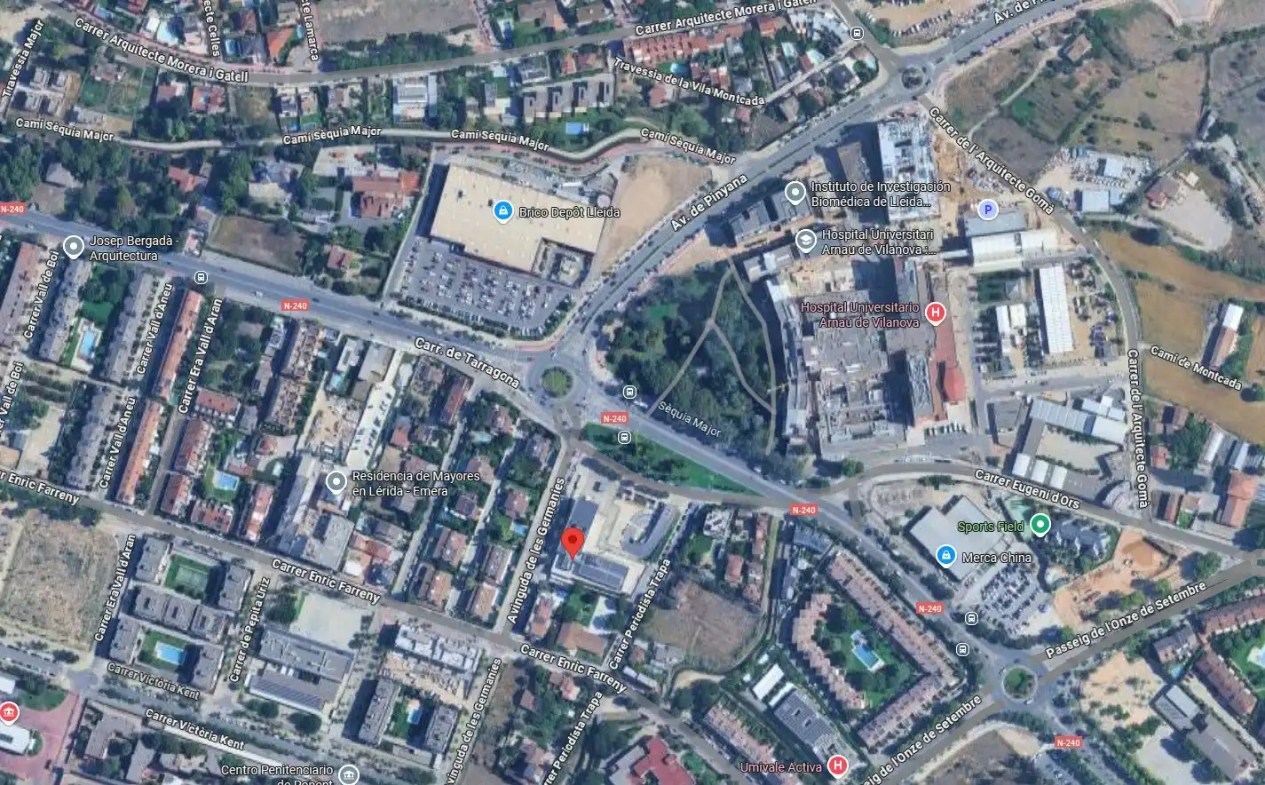 Exterior view of Commercial properties for rent in Lleida