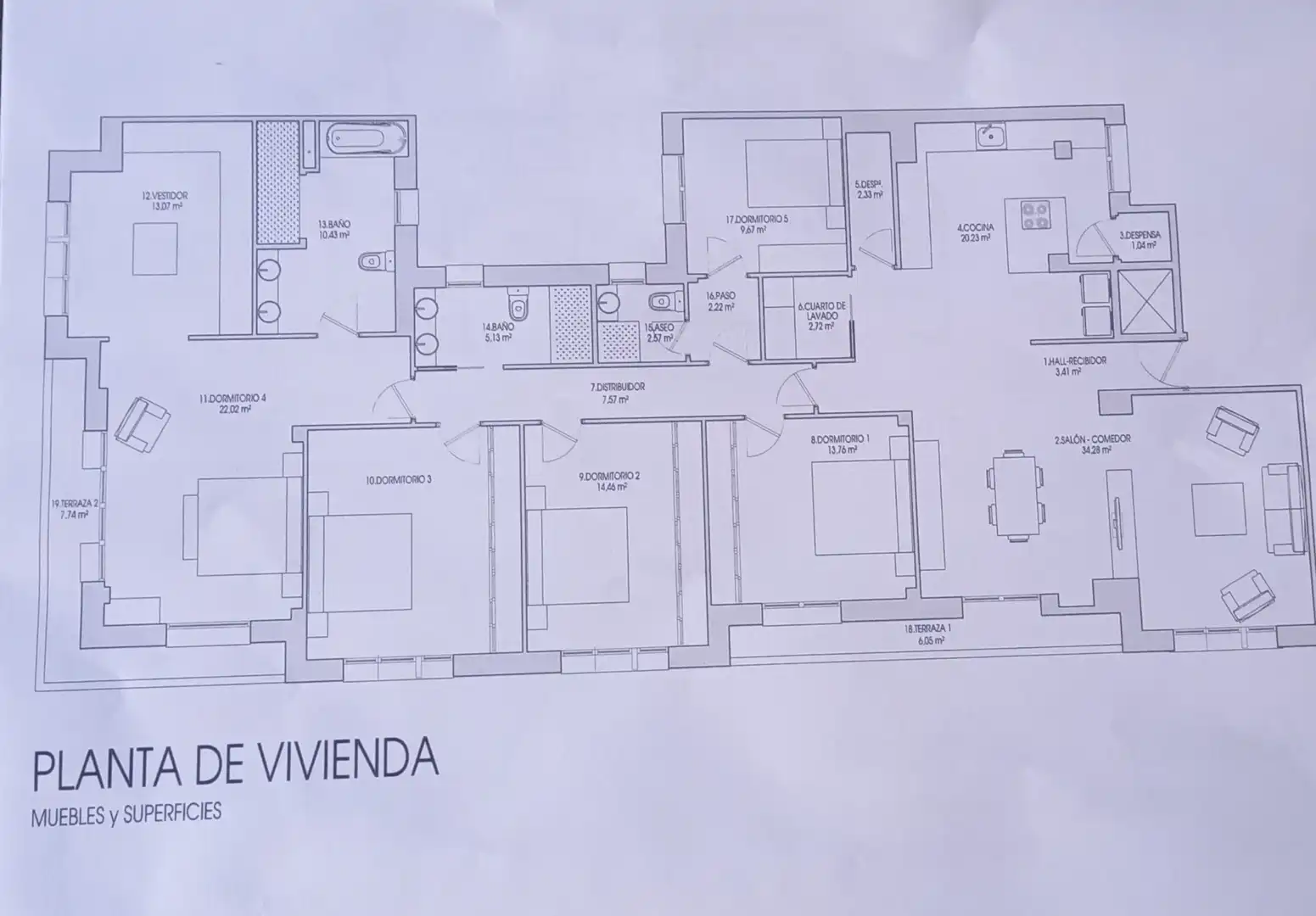 Flat for sale in Barrio del Centro