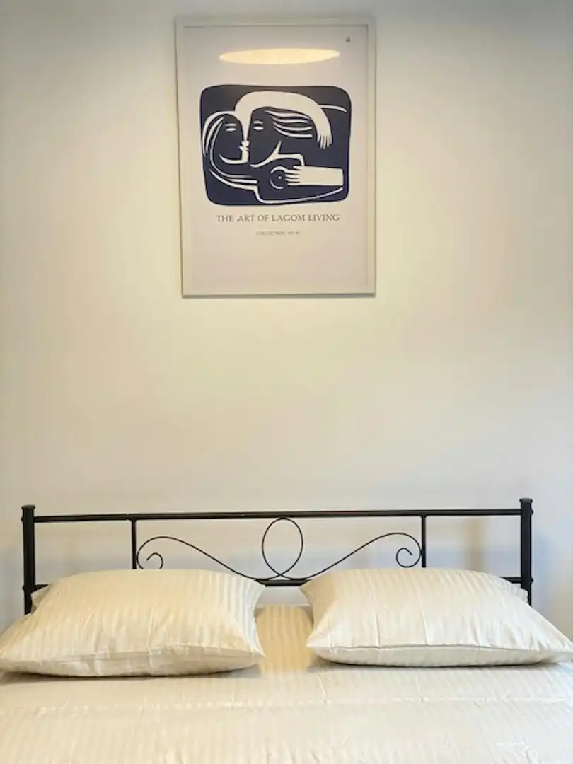 Bedroom of Flat for rent in Madrid  with Heating and Washing machine