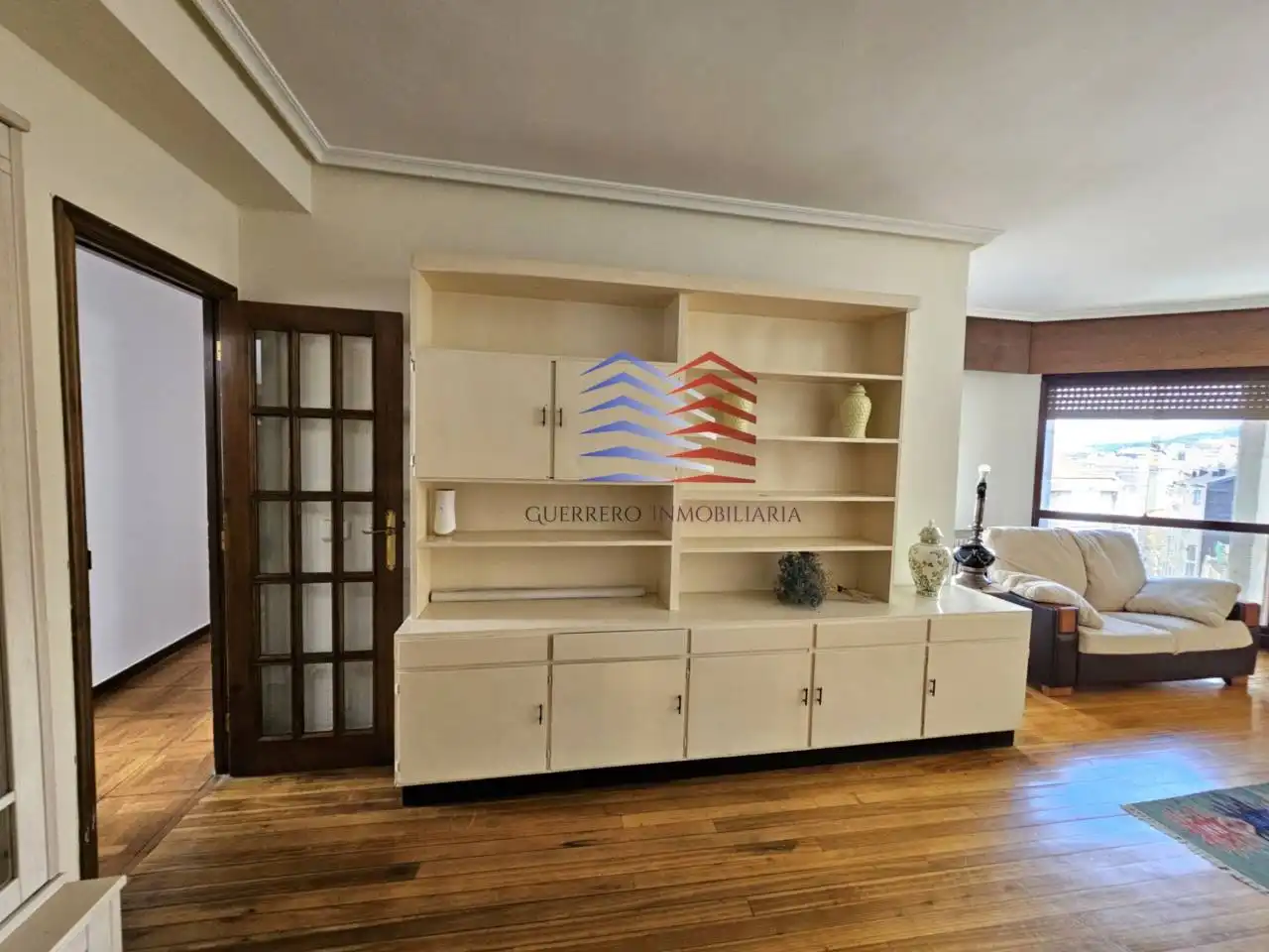 Sala de estar de Piso de alquiler en Ourense Capital  con Calefacción, Parquet y Trastero