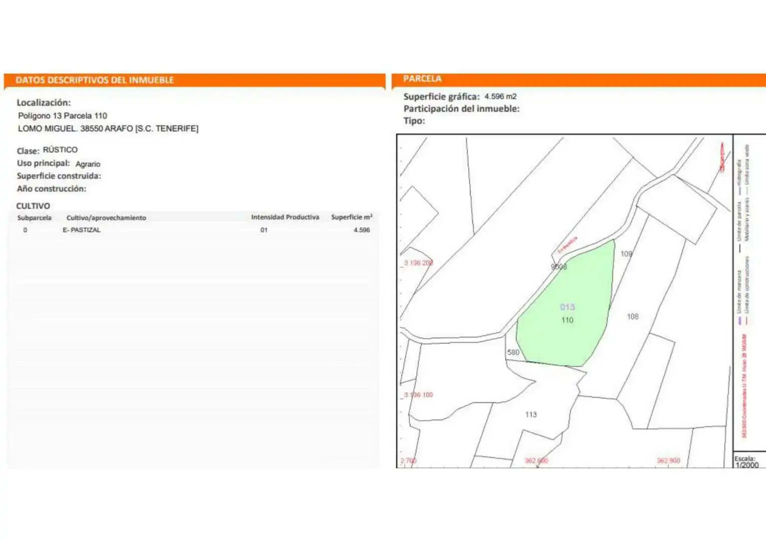Rural land for sale in Arafo, imagen 16