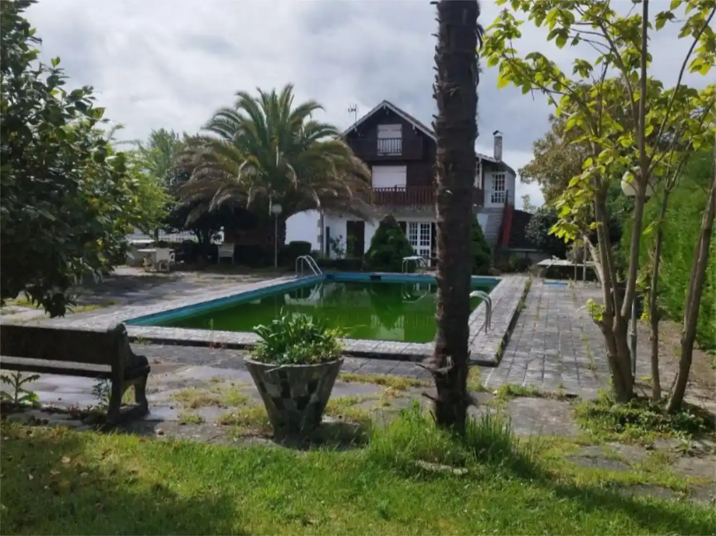 Piscina de Casa o chalet en venta en O Saviñao  con Aire acondicionado, Jardín privado y Parquet