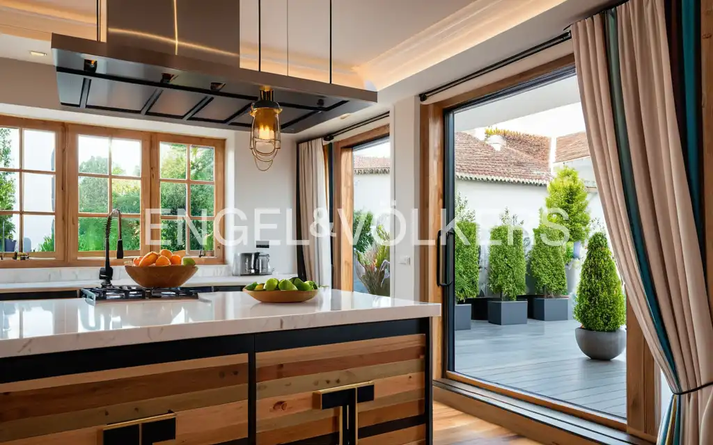 Cocina de Finca rústica en venta en Olaberria con Aire acondicionado, Calefacción y Jardín privado