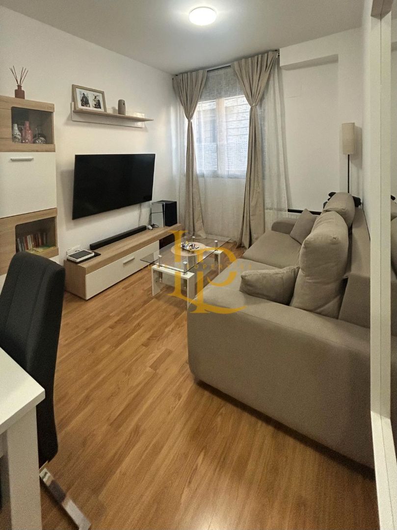 Living room of Flat for sale in Rubí  with Heating, Parquet flooring and Oven