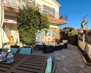 Terrace of House or chalet for sale in Premià de Dalt  with Air Conditioner, Heating and Private garden