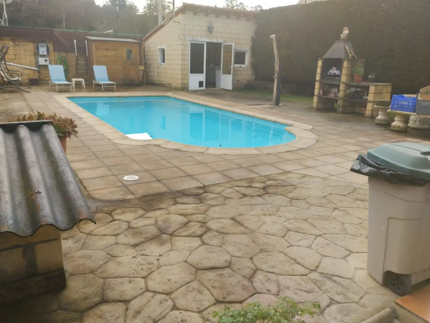 Piscina de Casa o xalet en venda en Voto amb Calefacció, Jardí privat i Terrassa