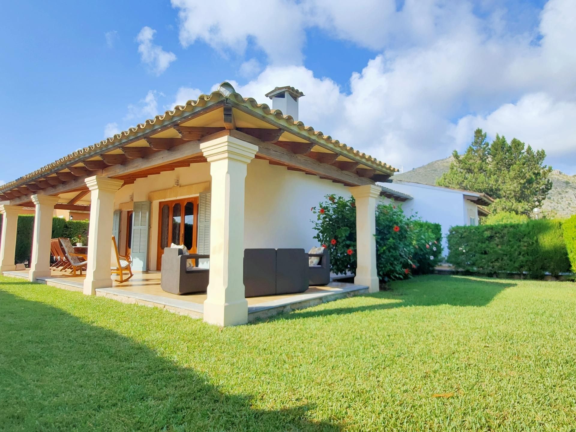 Jardí de Casa o xalet en venda en Alcúdia amb Calefacció, Jardí privat i Terrassa