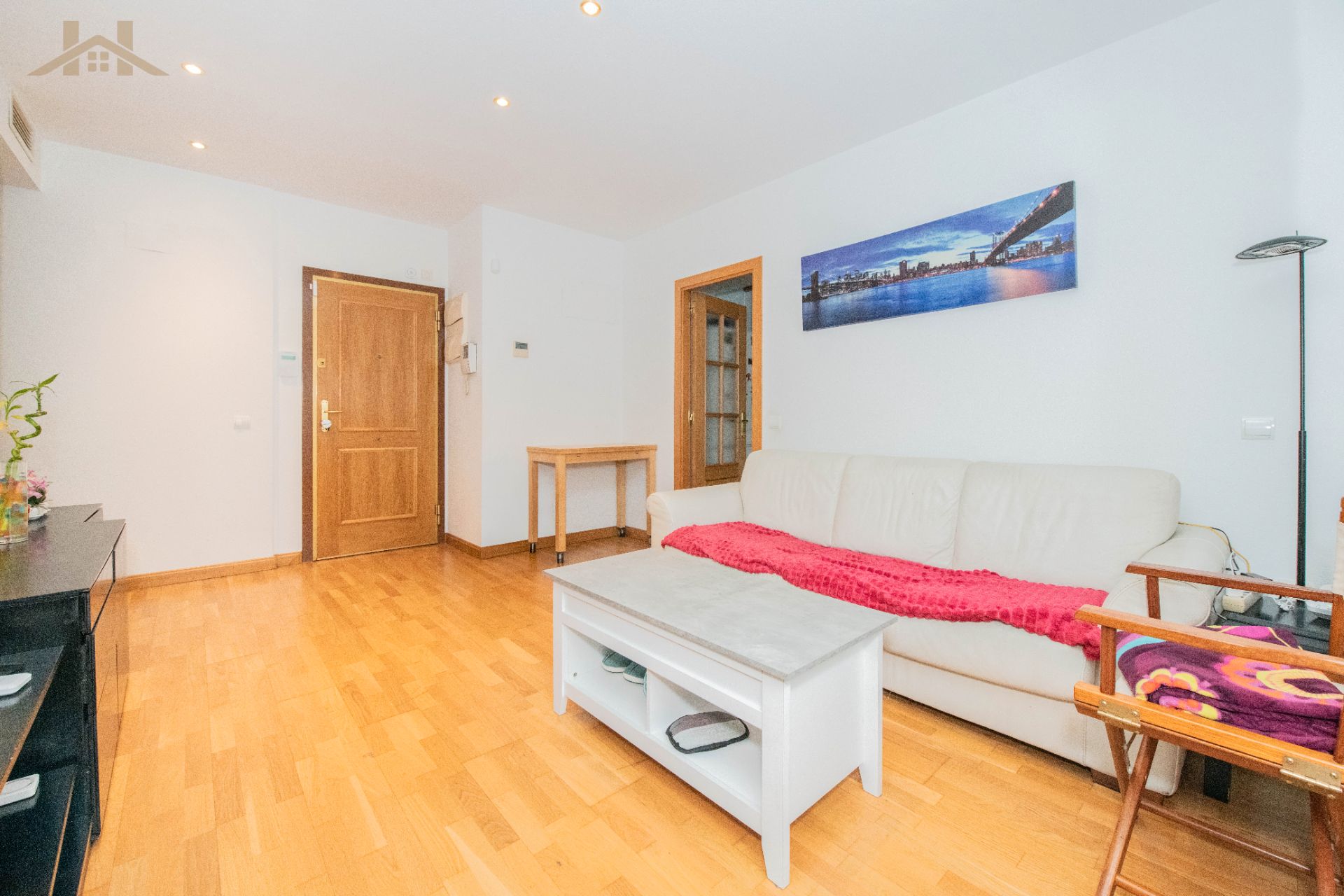 Living room of Flat for sale in Pinto  with Air Conditioner, Storage room and Furnished