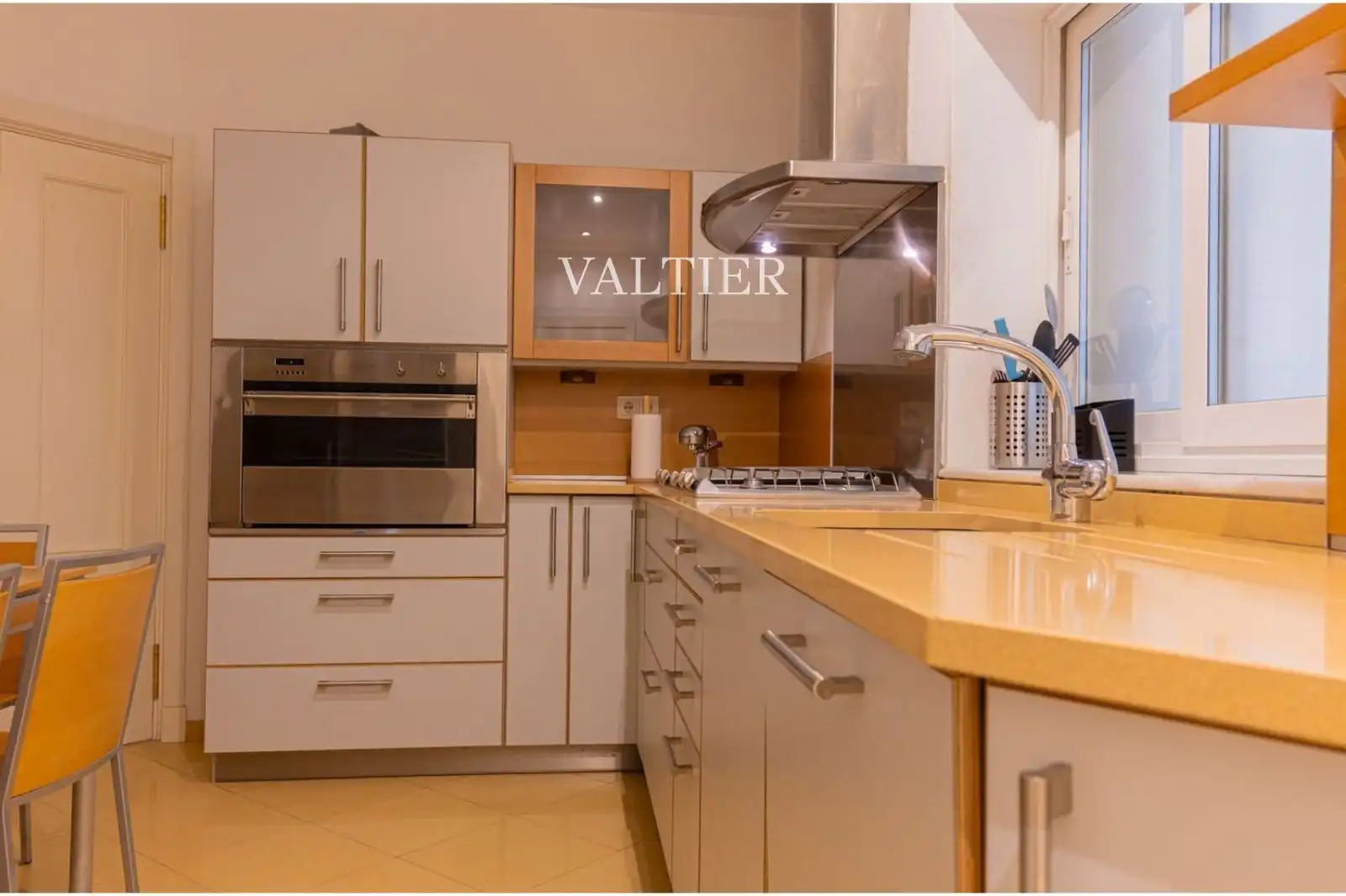 Cocina de Piso de alquiler en Madrid con Aire acondicionado y Amueblado