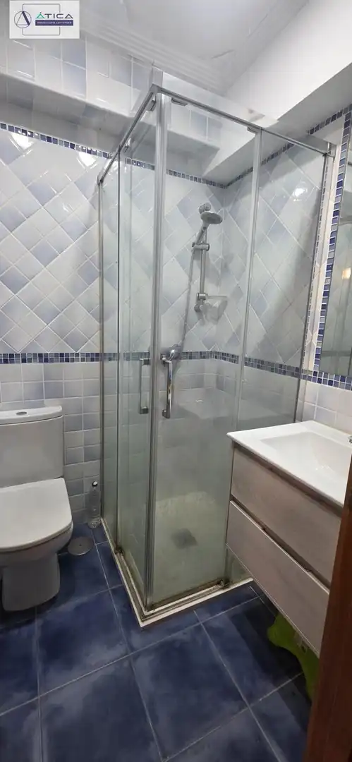 Bathroom of Flat for sale in Torrelavega   with Heating, Furnished and Balcony