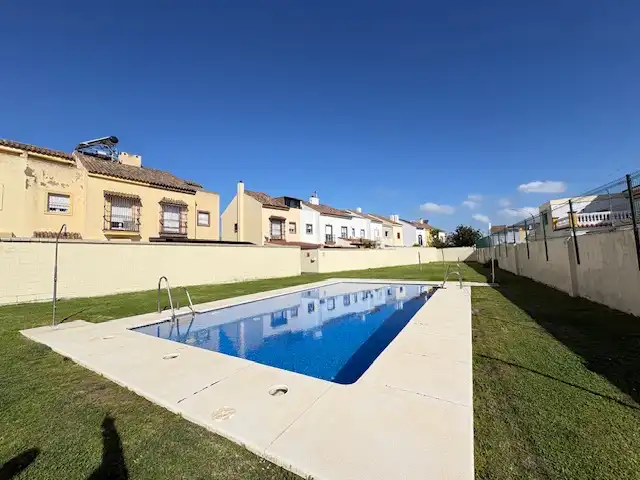 Exterior view of Detached homes for sale in Algeciras  with Air Conditioner, Private garden and Terrace