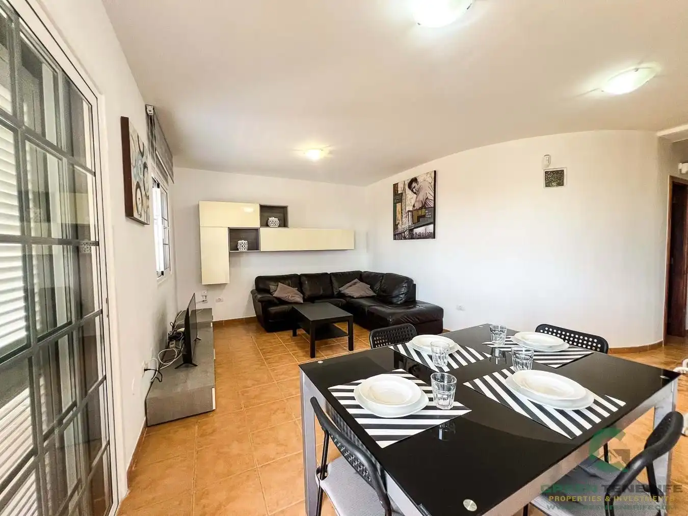 Sala d'estar de Pis en venda en San Miguel de Abona amb Terrassa i Moblat
